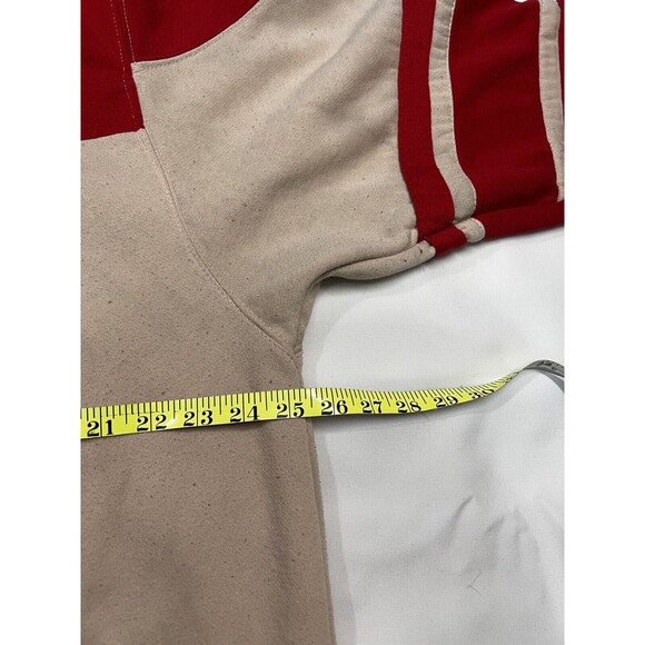 DETROIT REDWINGS Old Time Hockey Lacer Hoodie Hockey Style Gordie Howe #9 XL - Picture 6 of 16